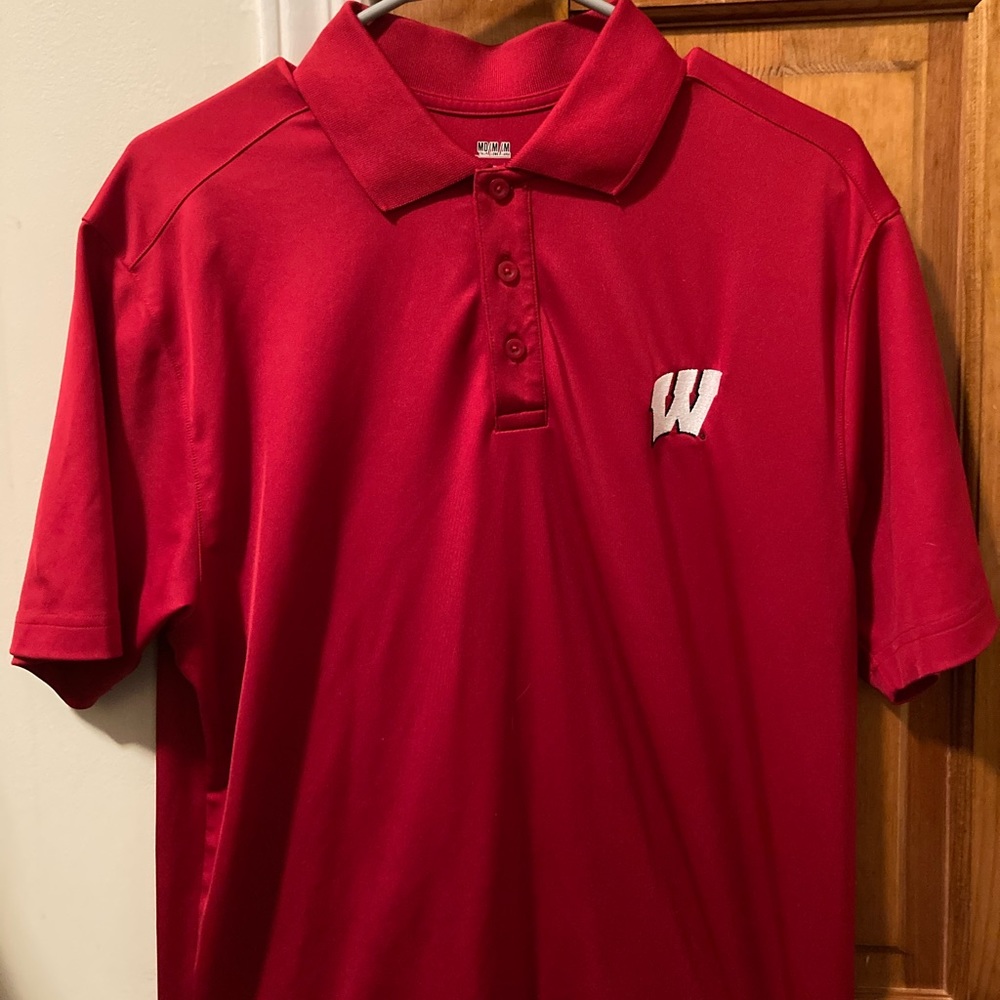 Under Armour Wisconsin Badgers Mens Polo Shirt - M